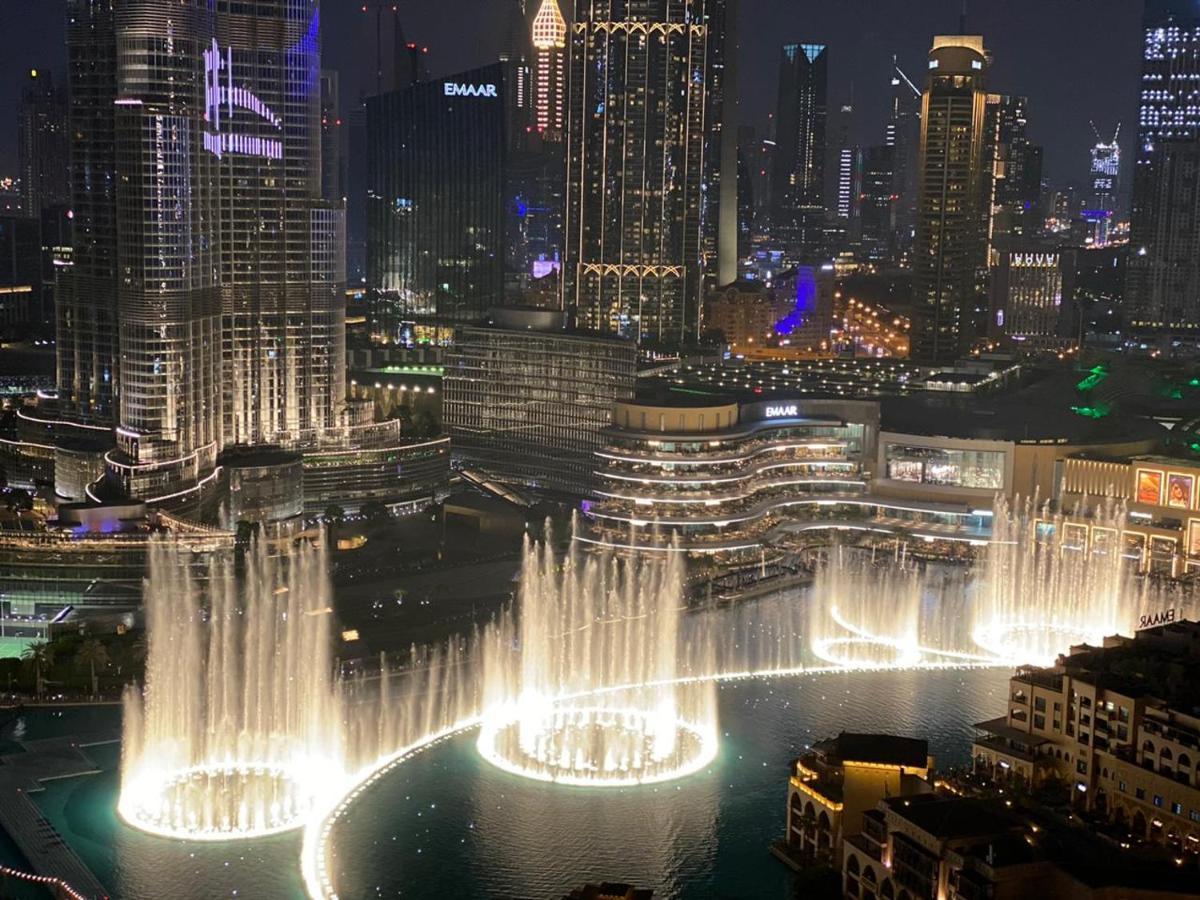 Durrani Homes - Luxury Living Besides Panoramic Fountain And Burj Khalifa View- Burj Khalifa Fireworks Дубай Екстериор снимка